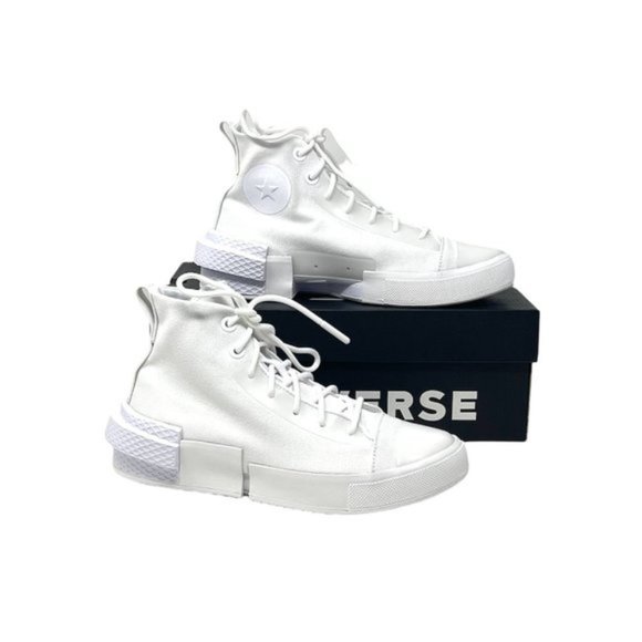Converse CX Disrupt HI White High Top Women's Size Canvas 171757C - Picture 6 of 10